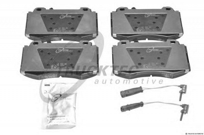 TRUCKTEC AUTOMOTIVE 0235124 -  Комплект тормозных колодок, дисковый тормоз